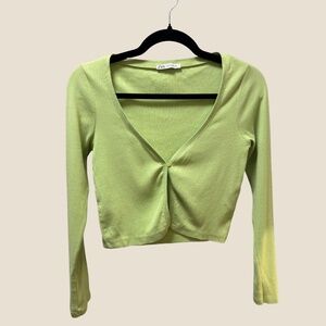 Cropped Zara Spring Cardigan